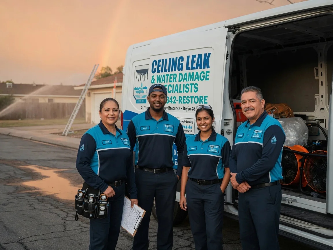 Ceiling Leak Cleanup company in New Salem, MA