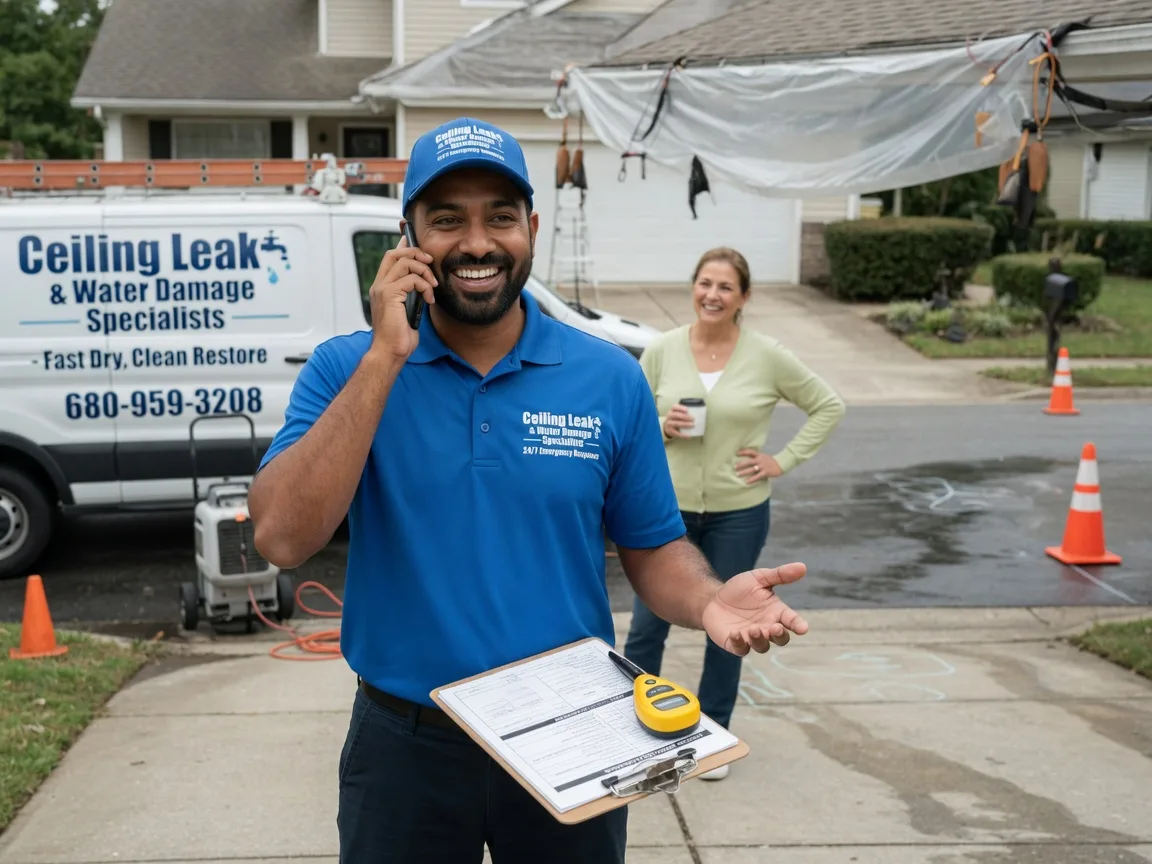 Ceiling Leak Cleanup New Salem, MA FAQs